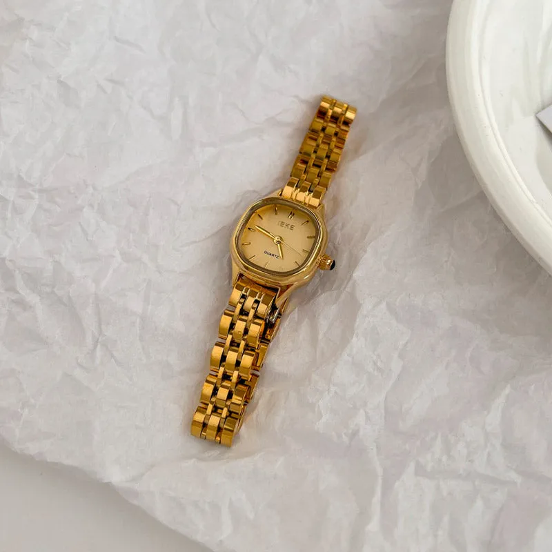 Minimalist Retro Square Women's Watch