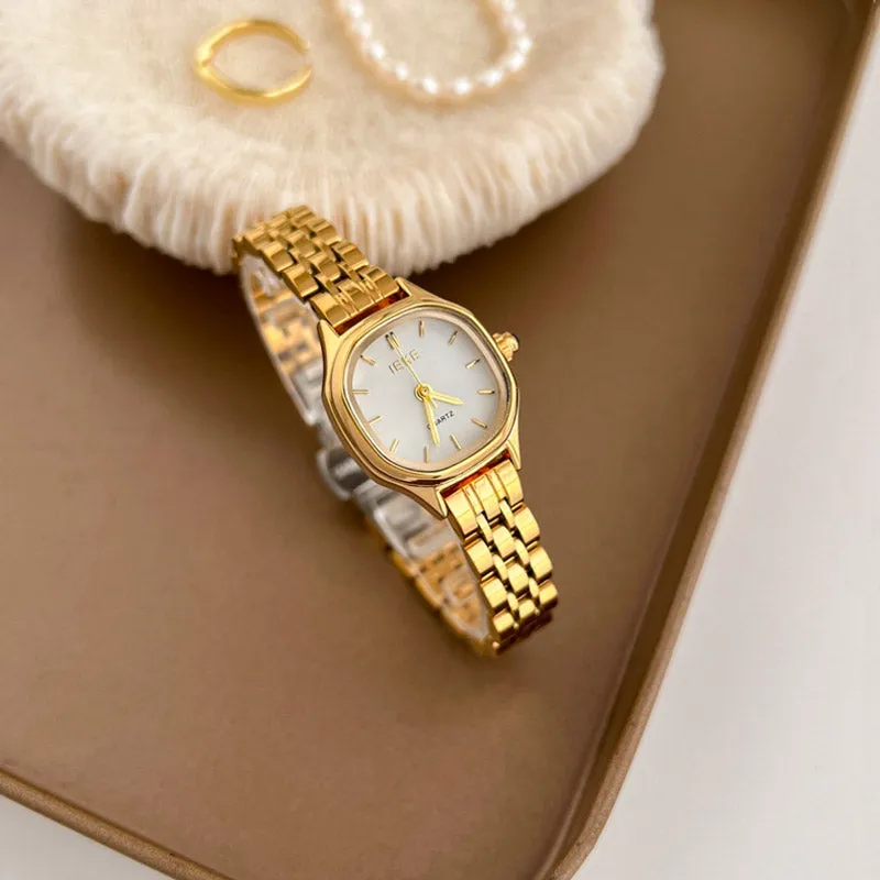 Minimalist Retro Square Women's Watch