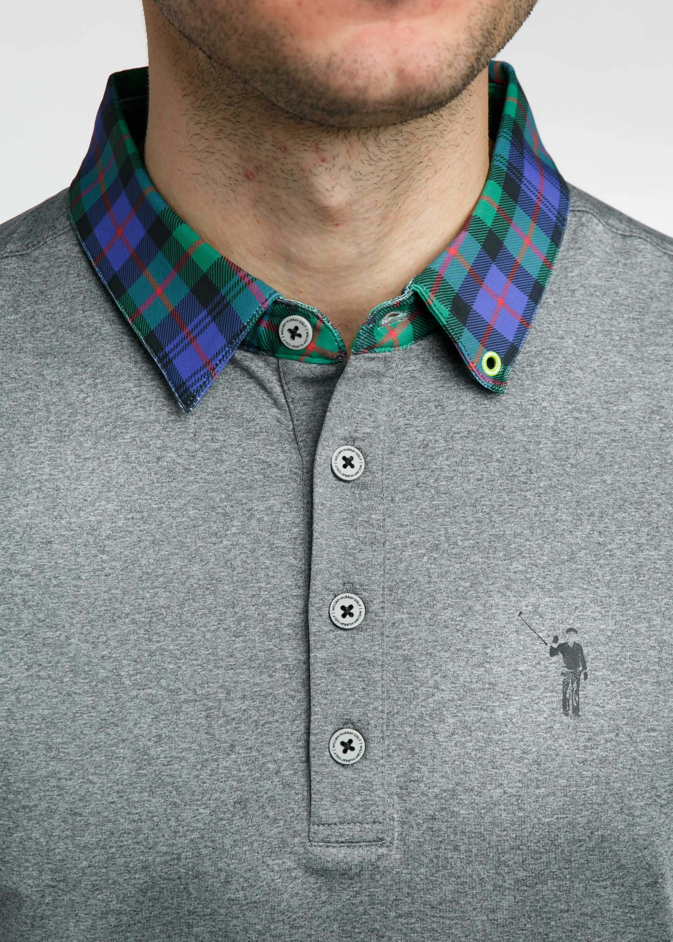 Murray Family Ties Men's Polo | Charcoal