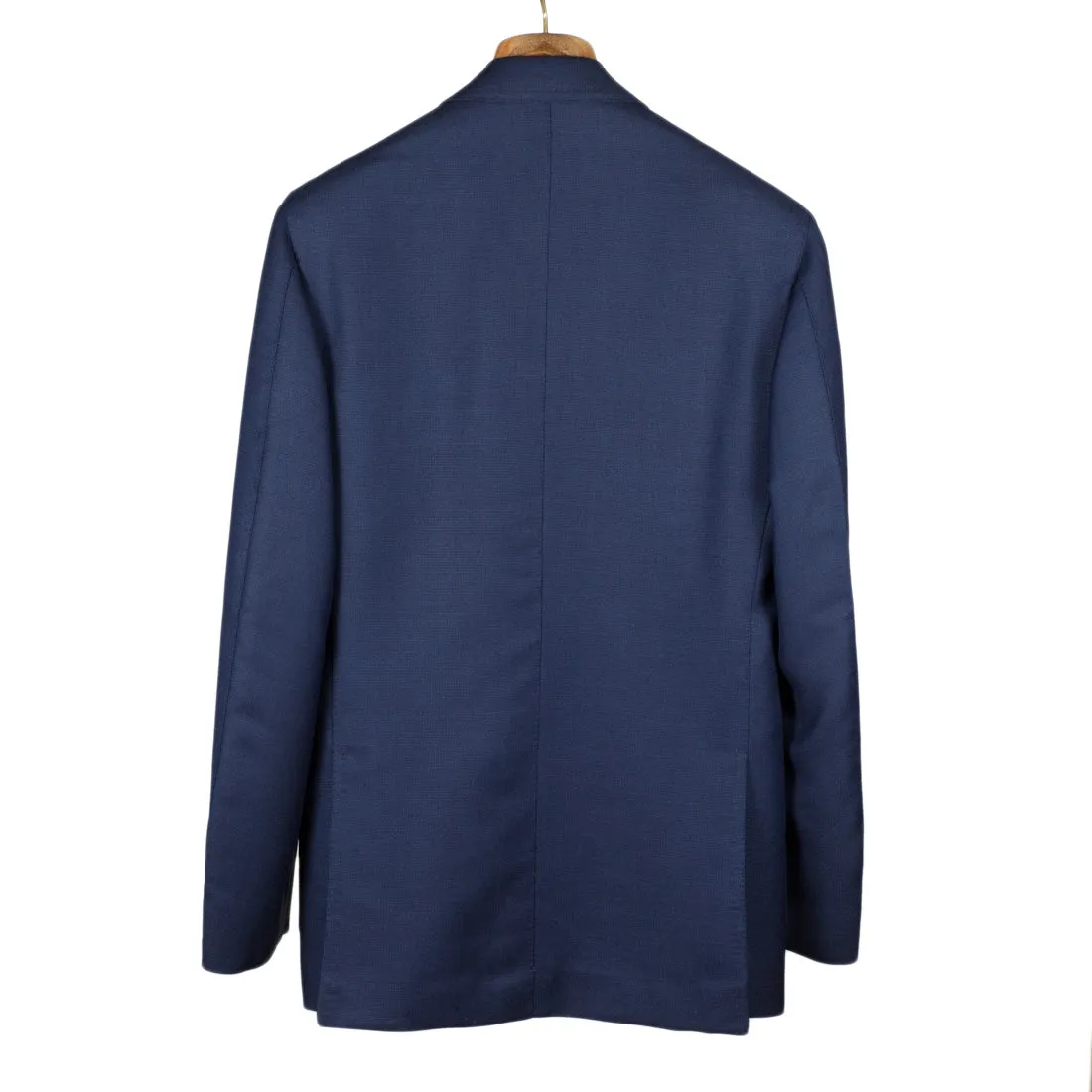 Navy mohair & wool blazer, 10/11 oz