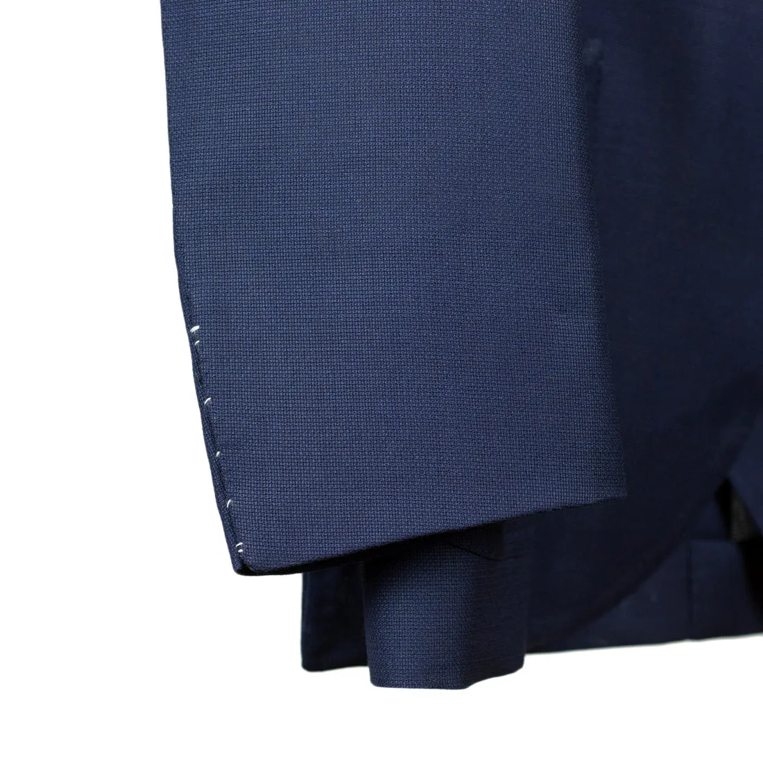 Navy mohair & wool blazer, 10/11 oz