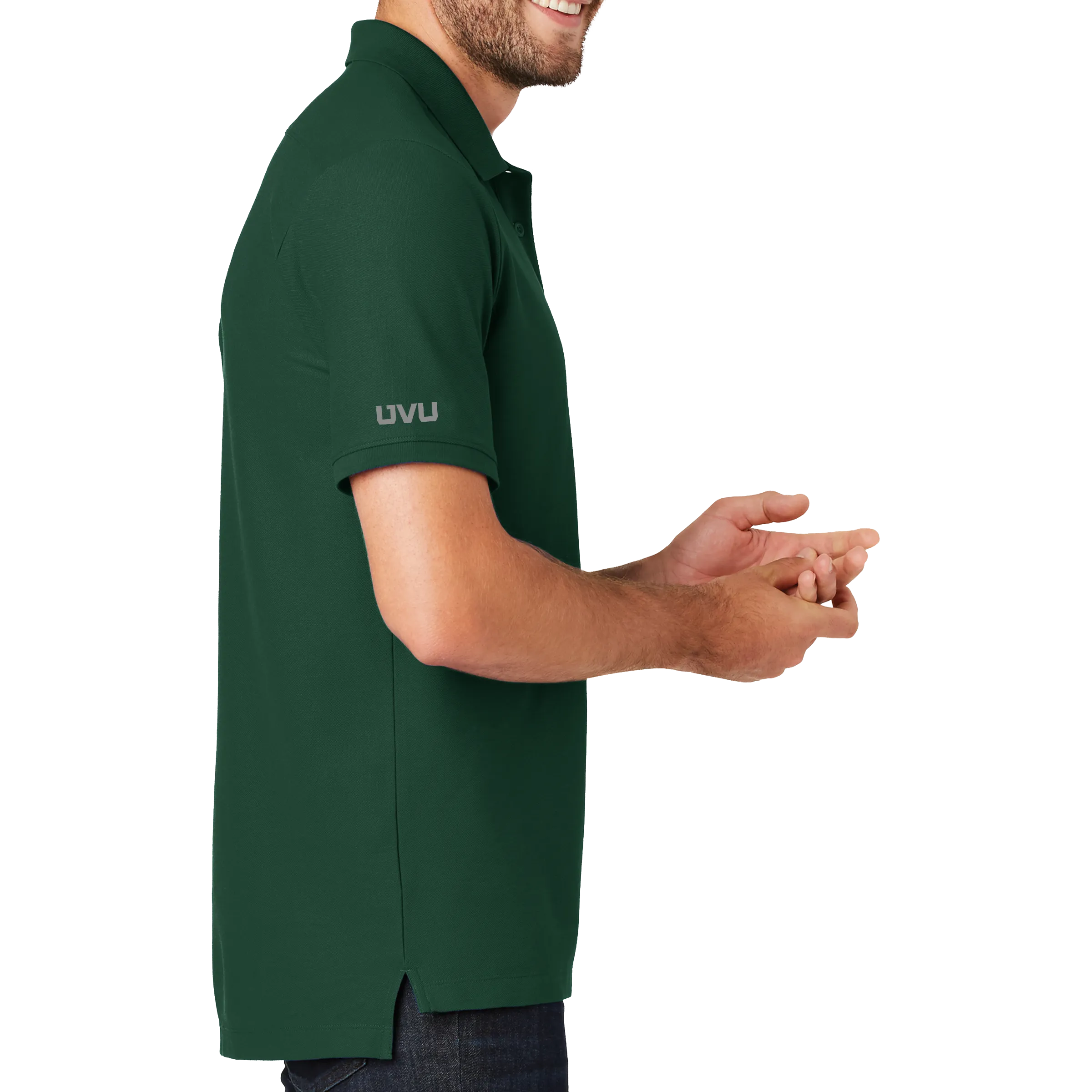New Era Venue Home Plate Polo - Mono Emb