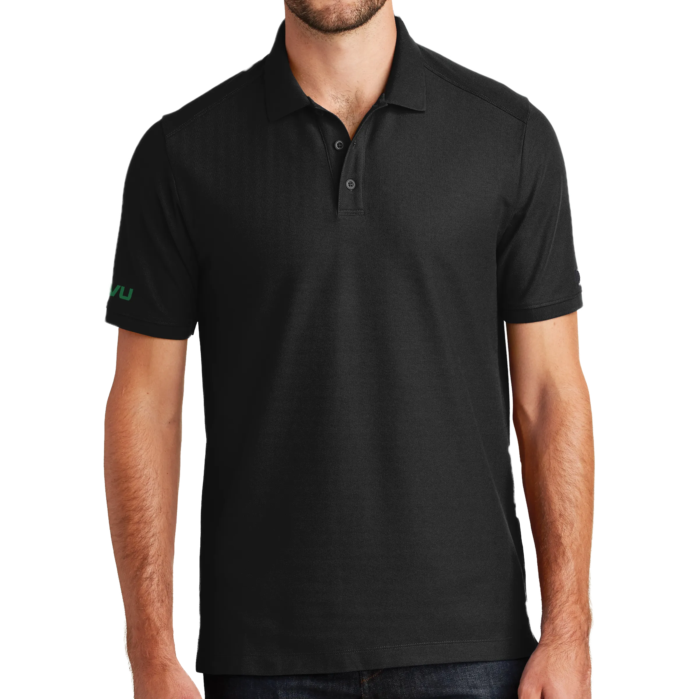 New Era Venue Home Plate Polo - Mono Emb