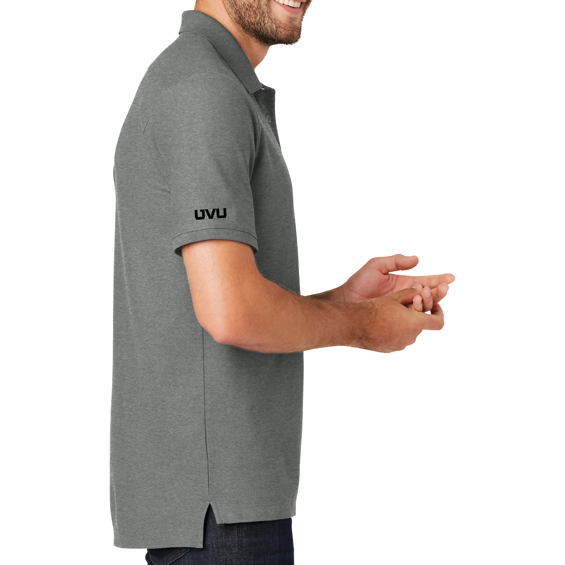 New Era Venue Home Plate Polo - Mono Emb