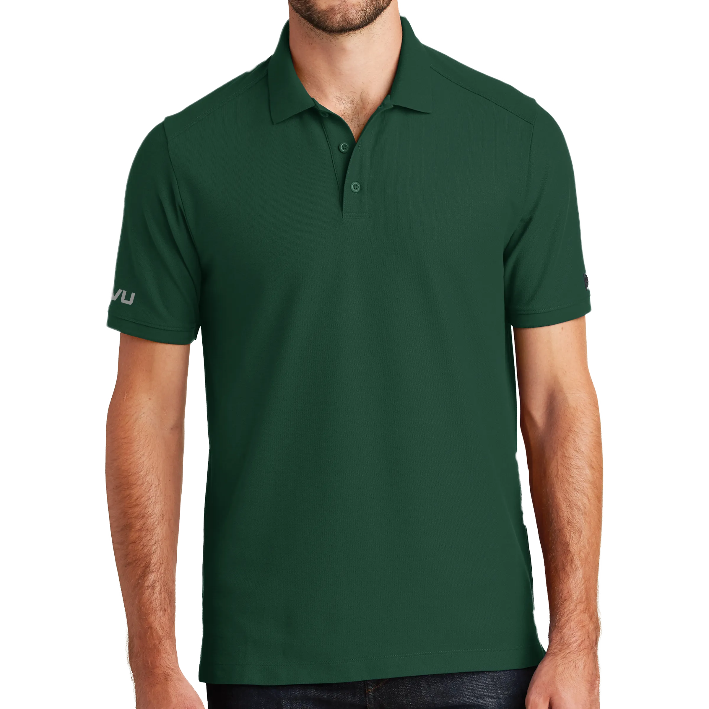 New Era Venue Home Plate Polo - Mono Emb