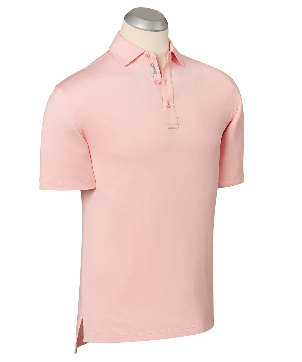 Performance Solid Jersey Short Sleeve Polo Shirt
