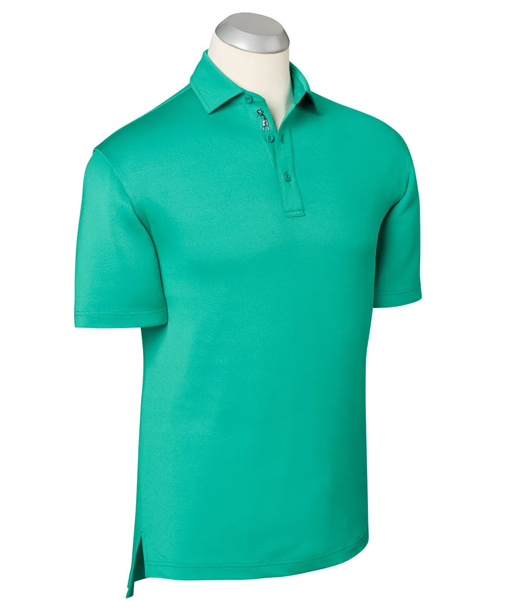 Performance Solid Jersey Short Sleeve Polo Shirt