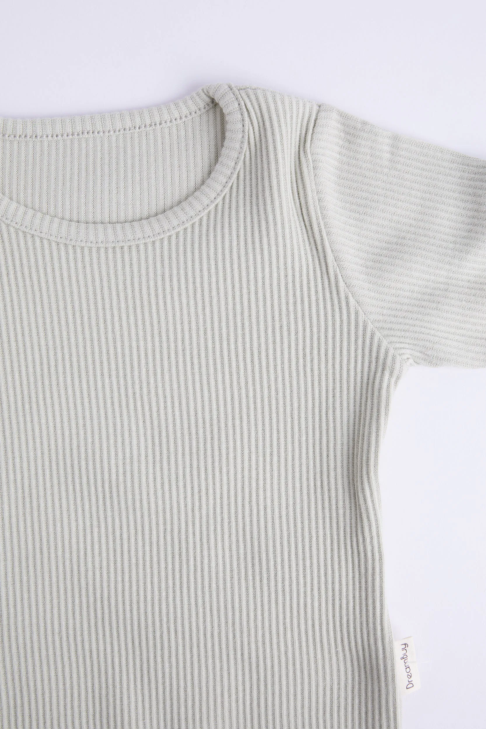 Personalised Children's Ribbed Set - Sage