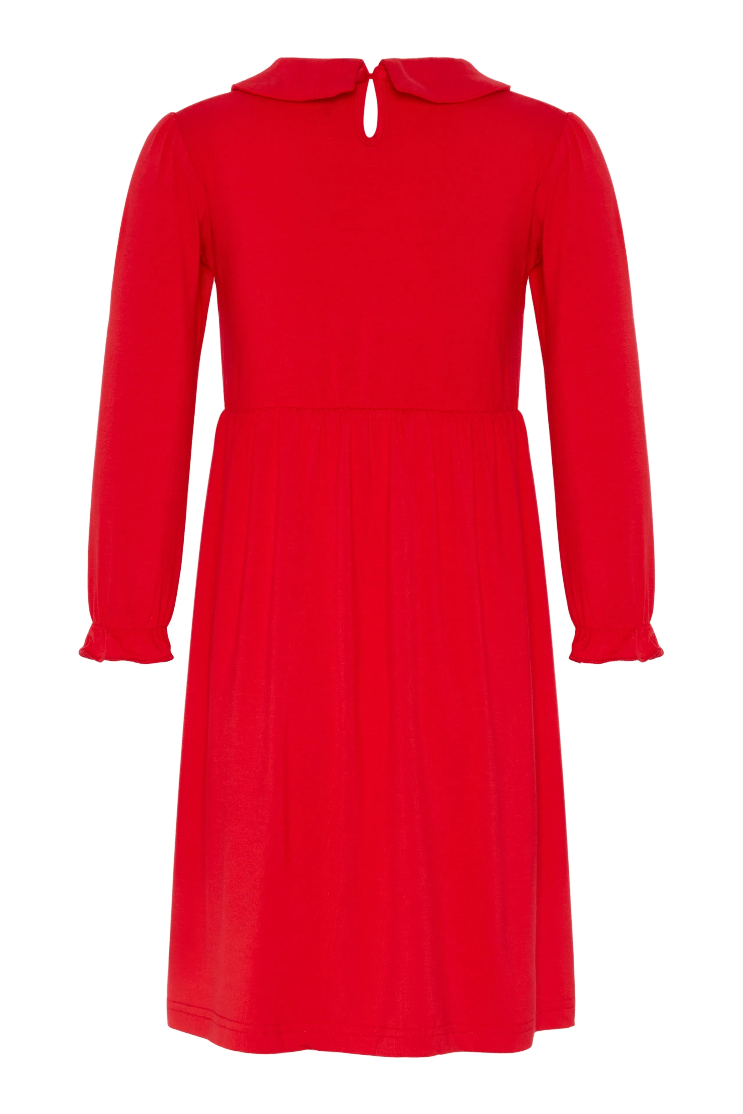 Personalised Christmas Girls Night Dress - Red