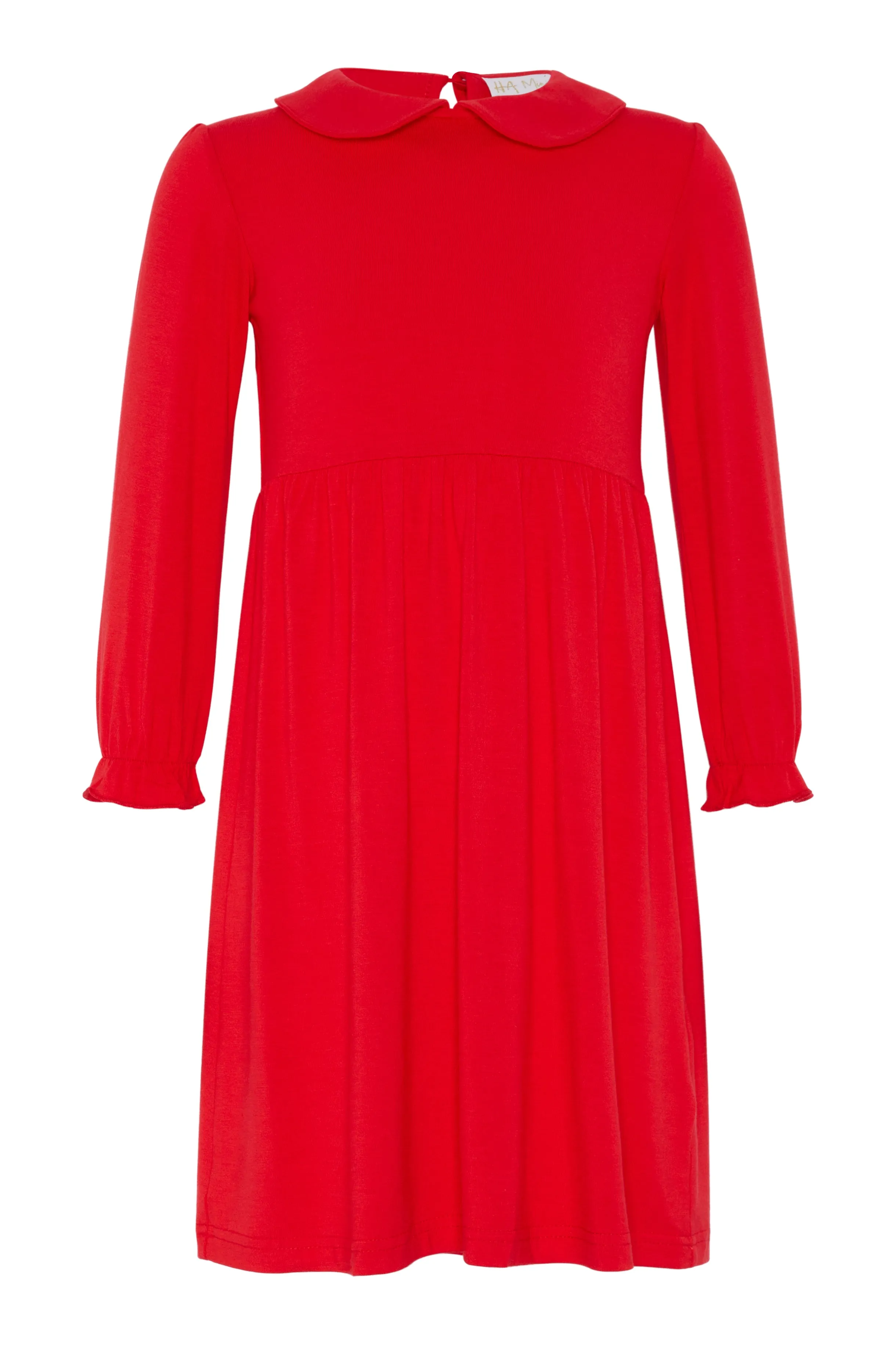 Personalised Christmas Girls Night Dress - Red