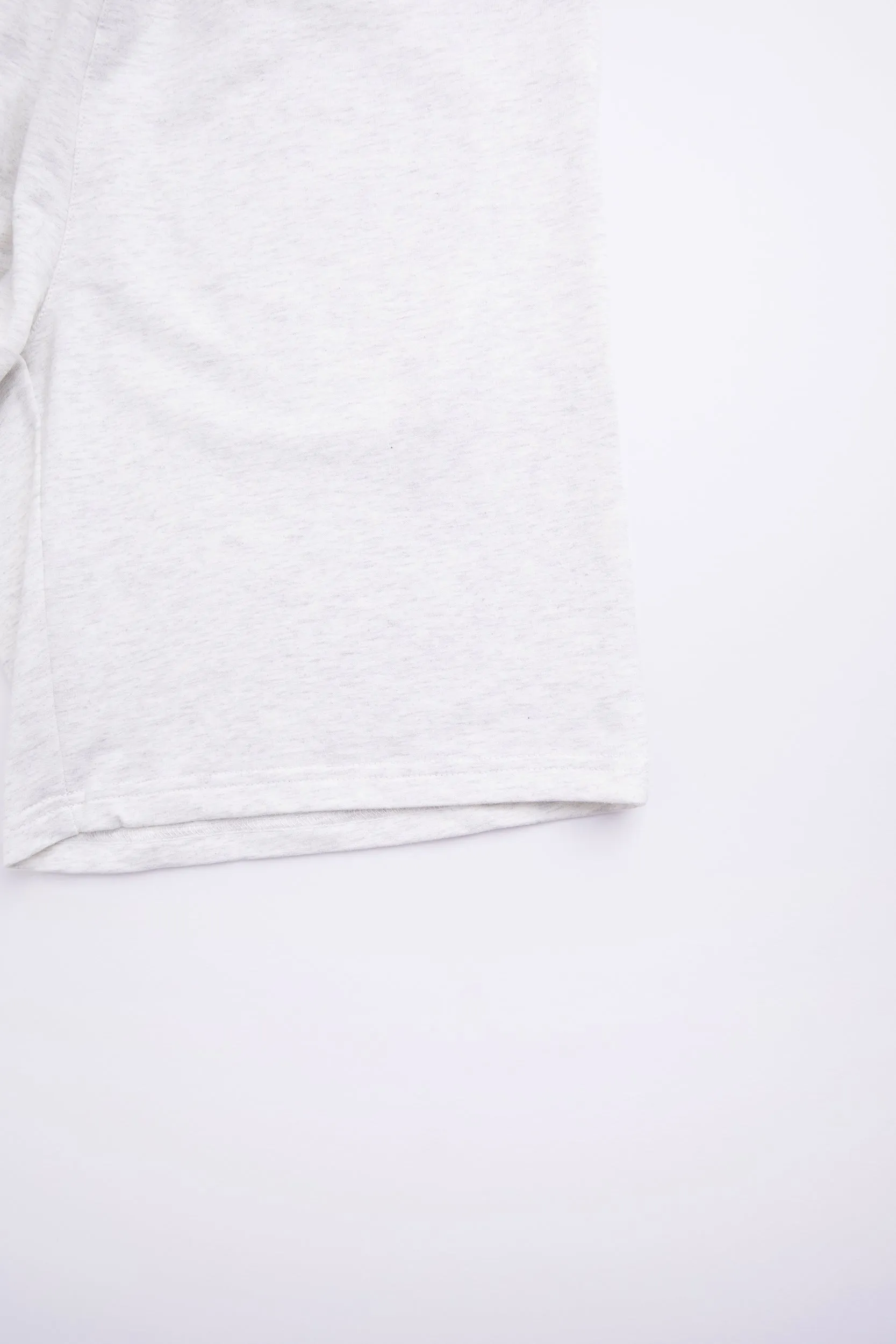 Personalised Mens Short Pyjama Set - White/Grey
