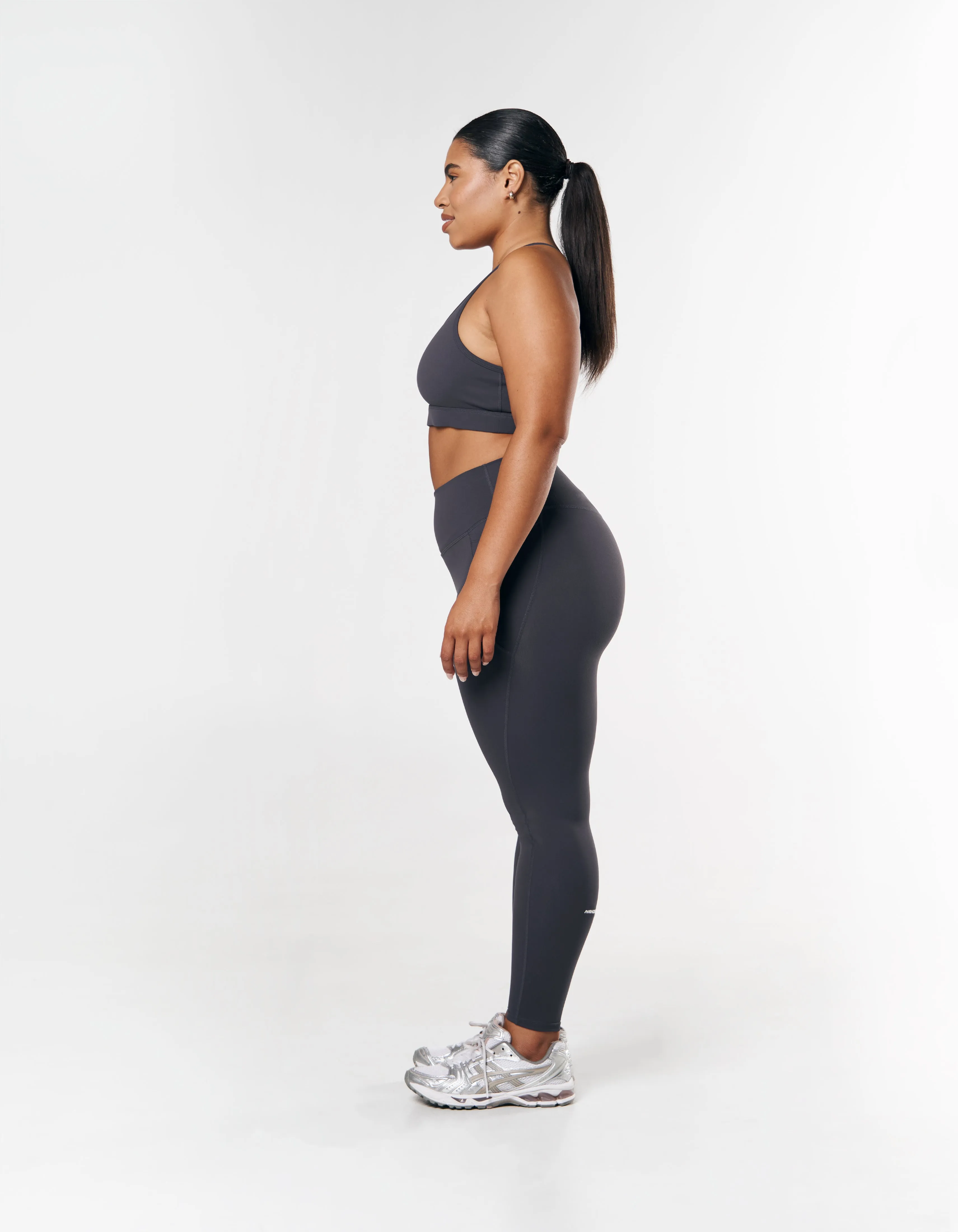 Phone Pocket Full Length Tights NANDEX ™ - Dark Grey