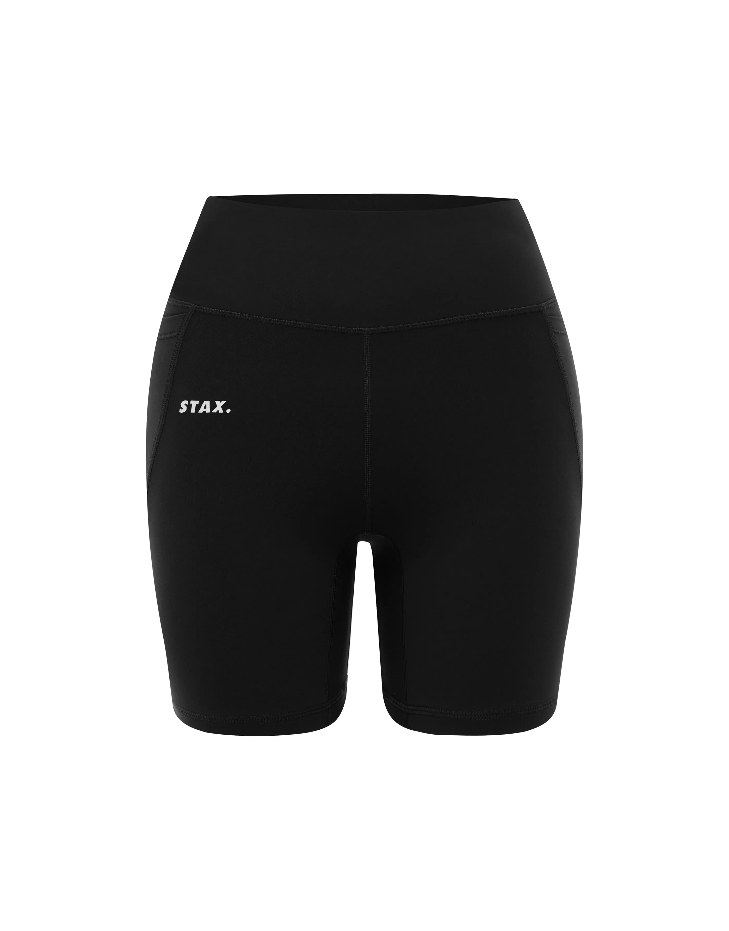 Phone Pocket Midi Bike Shorts NANDEX ™ - Black