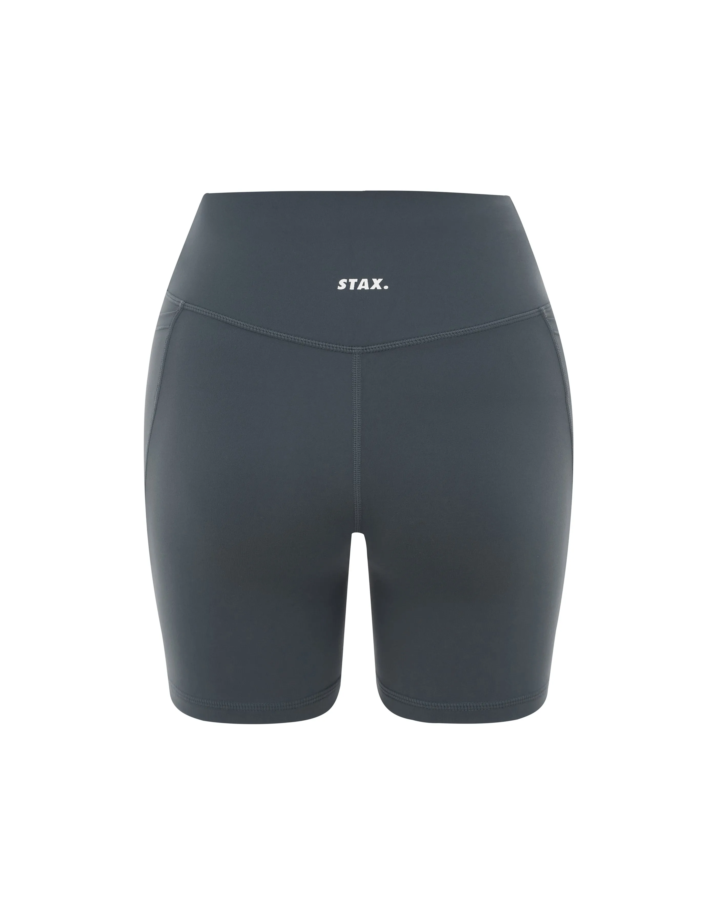 Phone Pocket Midi Bike Shorts NANDEX ™ - Dark Grey