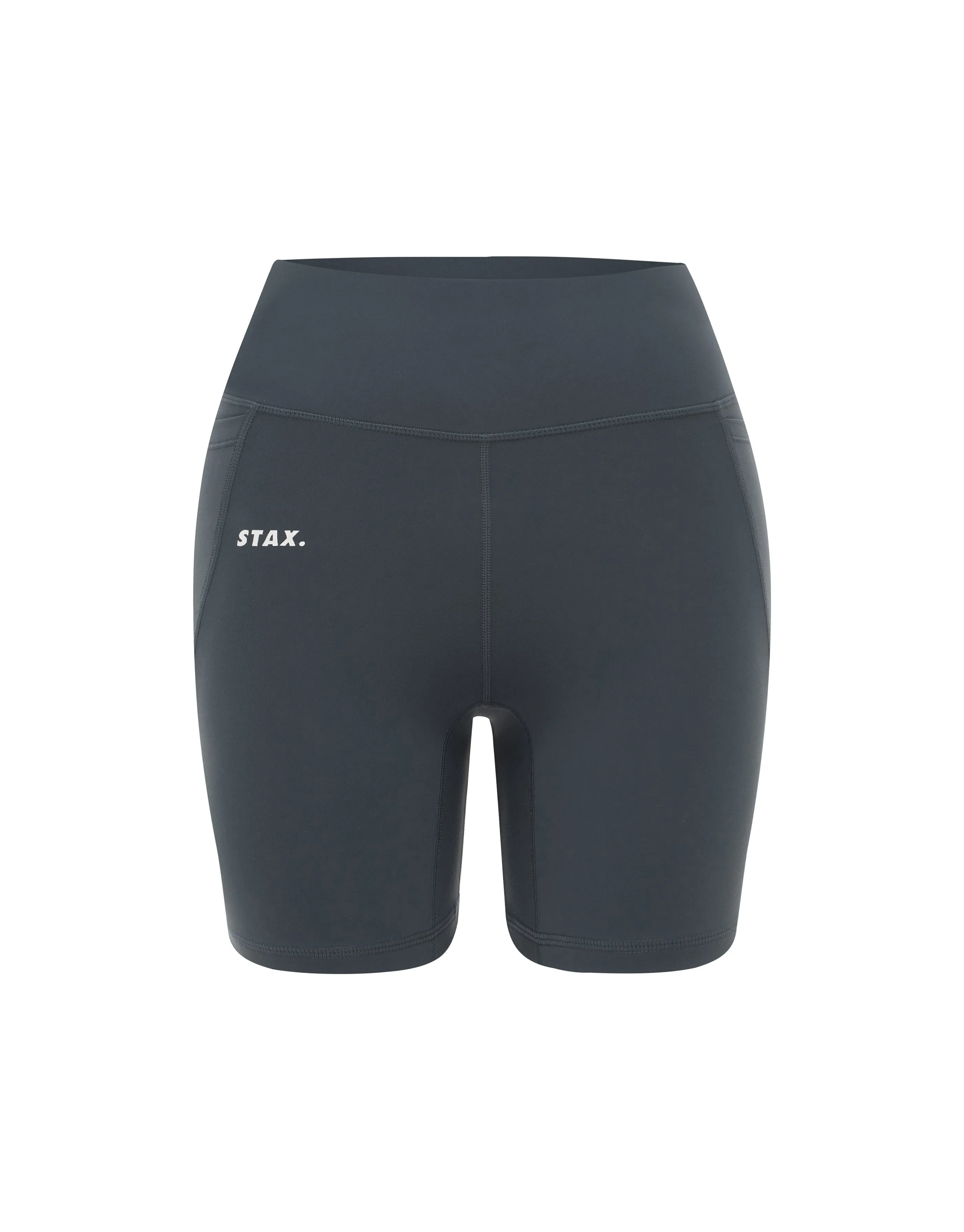 Phone Pocket Midi Bike Shorts NANDEX ™ - Dark Grey