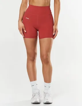 Phone Pocket Midi Bike Shorts NANDEX ™ - Mahogany