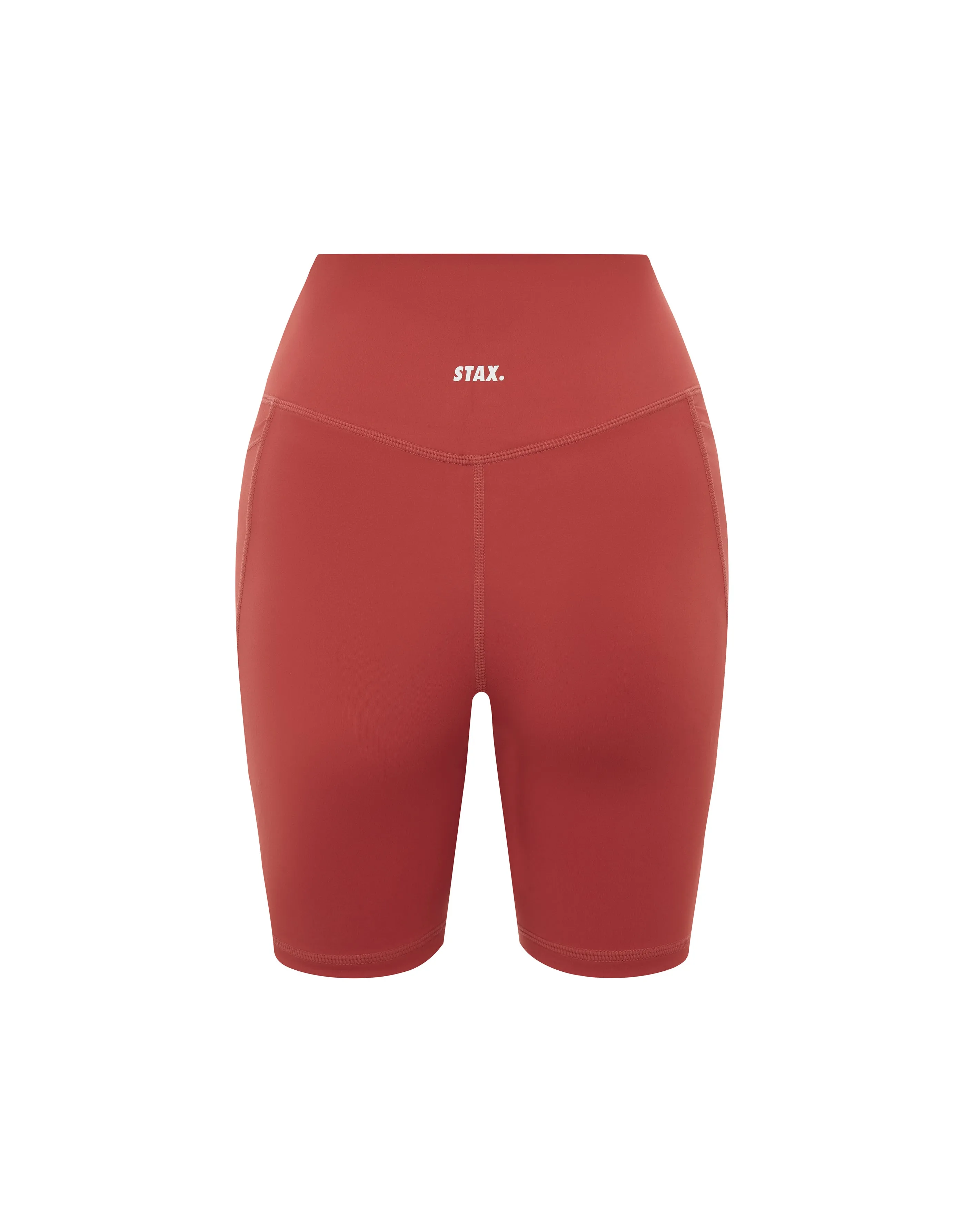Phone Pocket Midi Bike Shorts NANDEX ™ - Mahogany