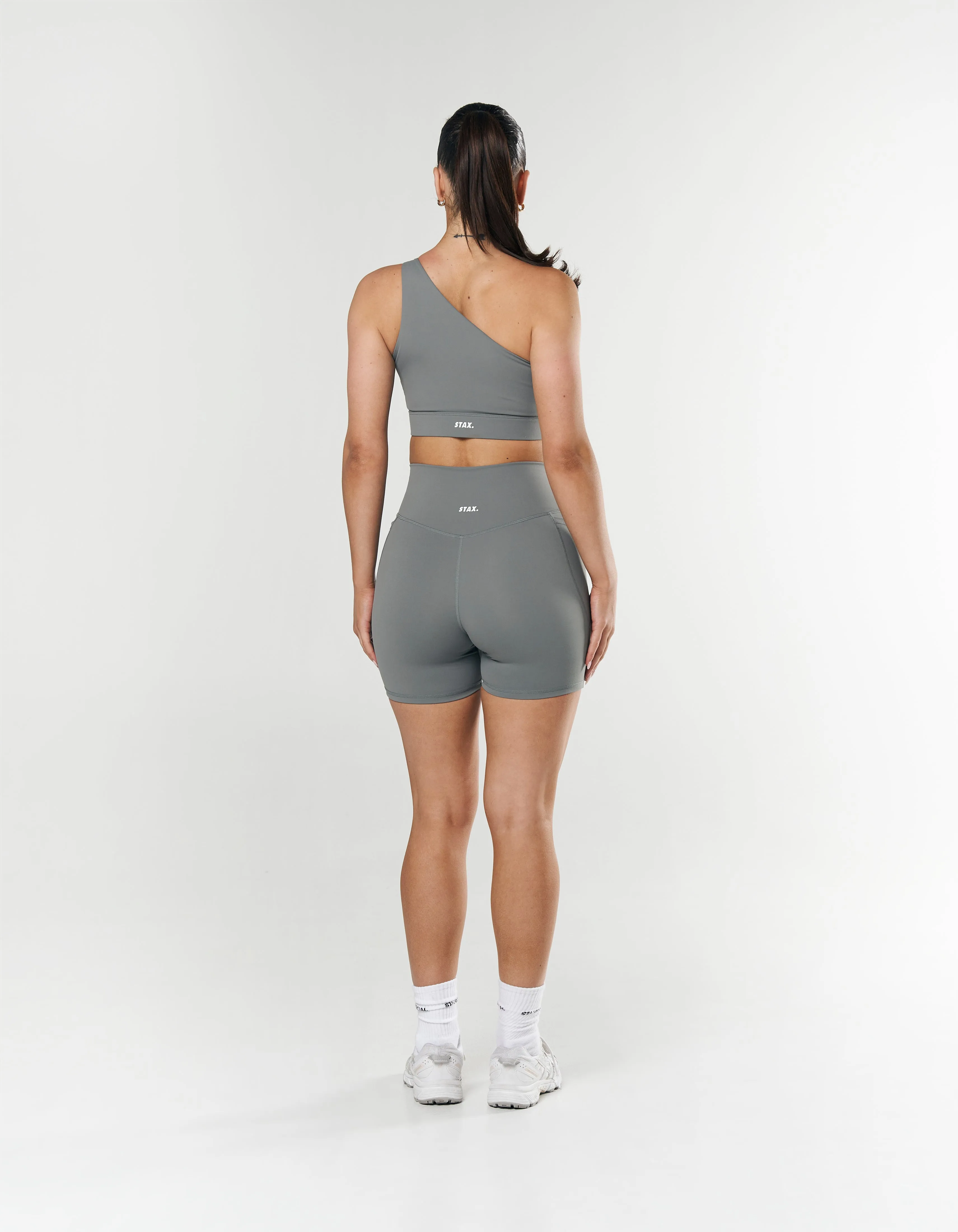 Phone Pocket Midi Bike Shorts NANDEX ™ - Thyme