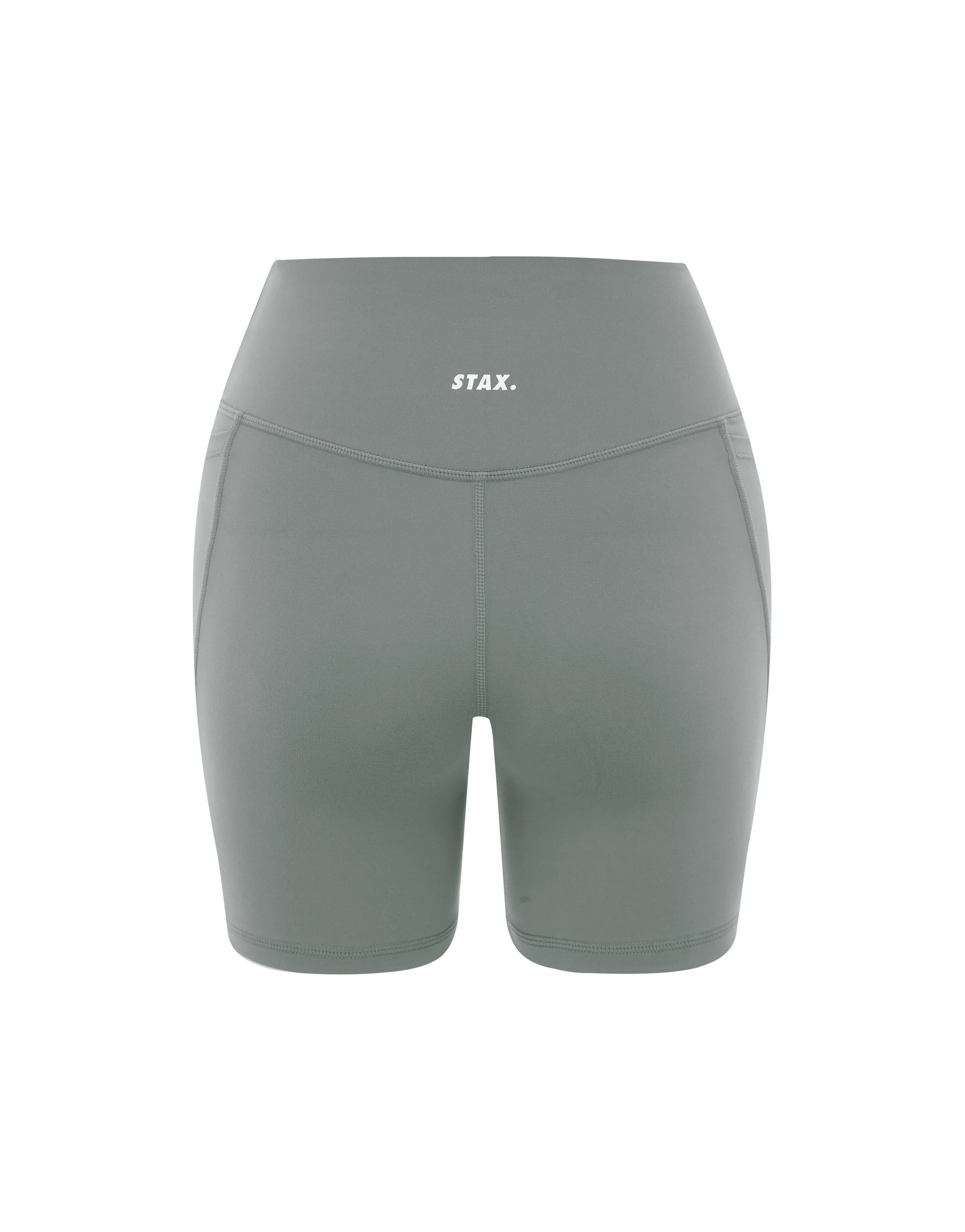 Phone Pocket Midi Bike Shorts NANDEX ™ - Thyme