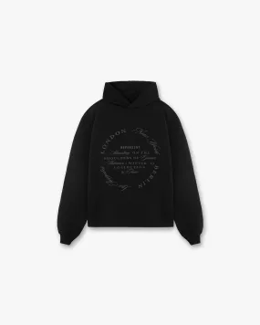 Season Tour Relaxed Hoodie - Black