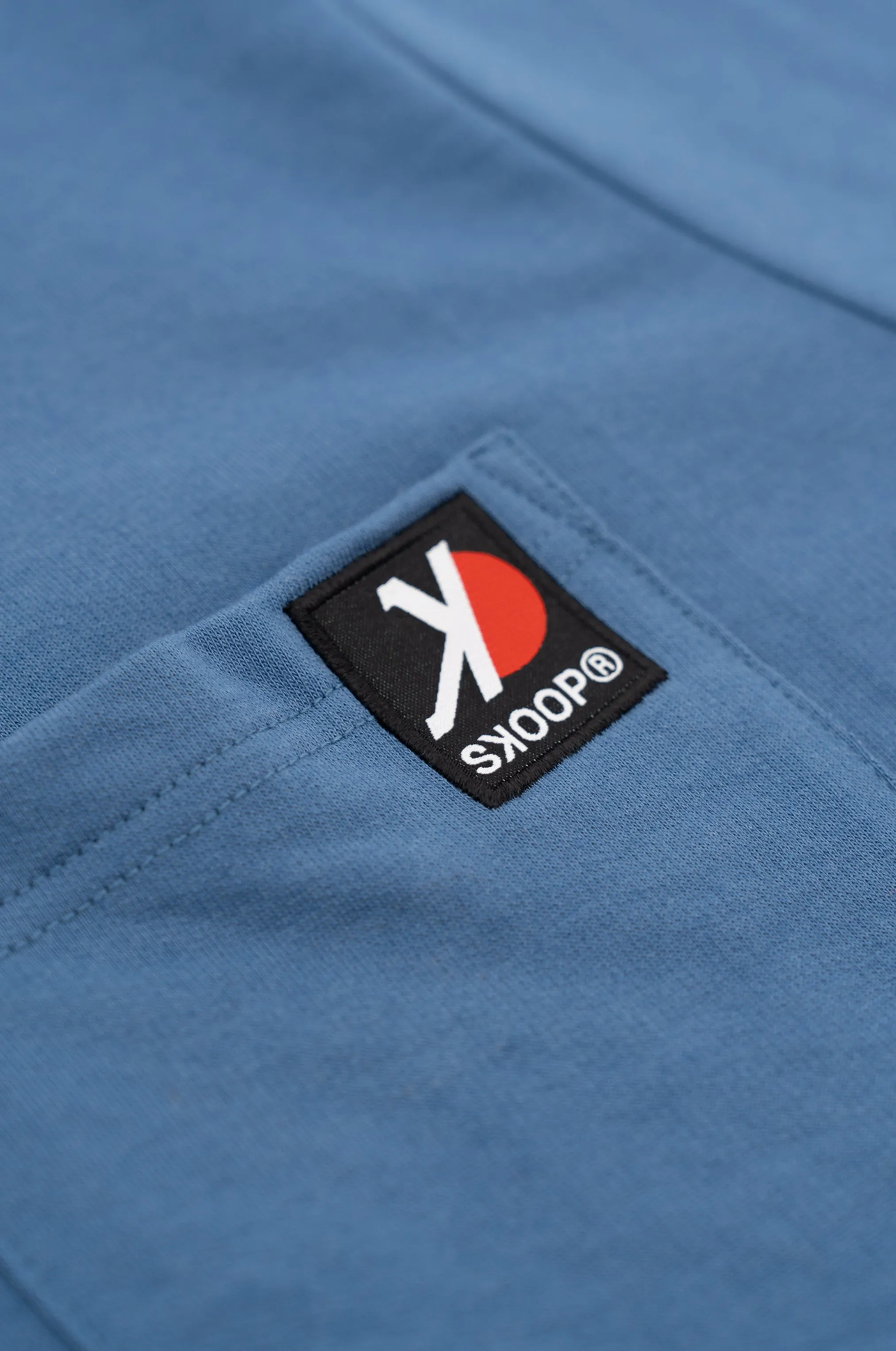SKOOP® Basiks Pocket Shirt Blue Jeans