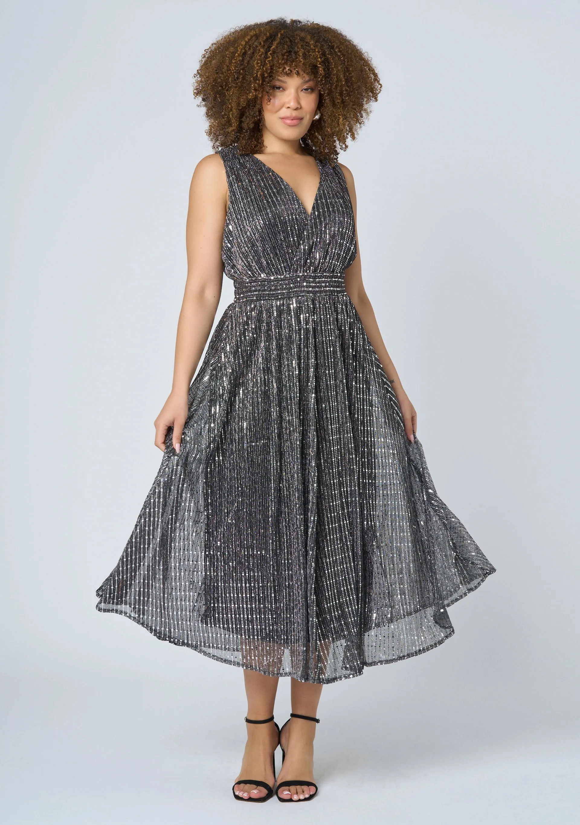 Sparkle Bright Midi Dress