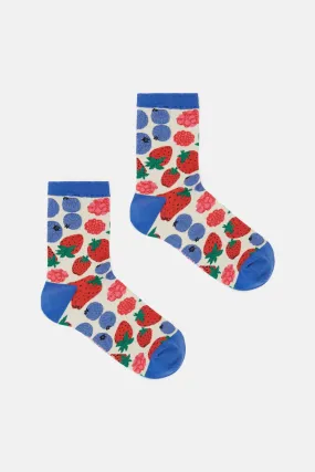 Strawberry Patch Sock