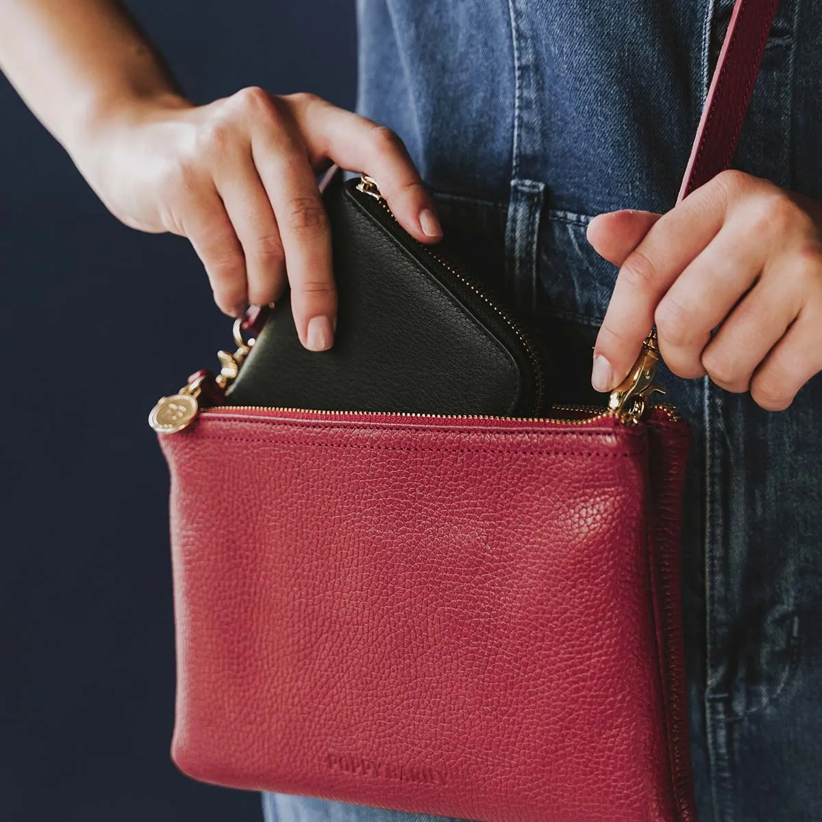 The Small Zip Around Wallet 2.0 Black