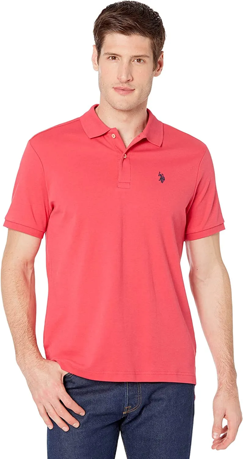 U.S. Polo Assn. Men's Solid Interlock Polo Shirt