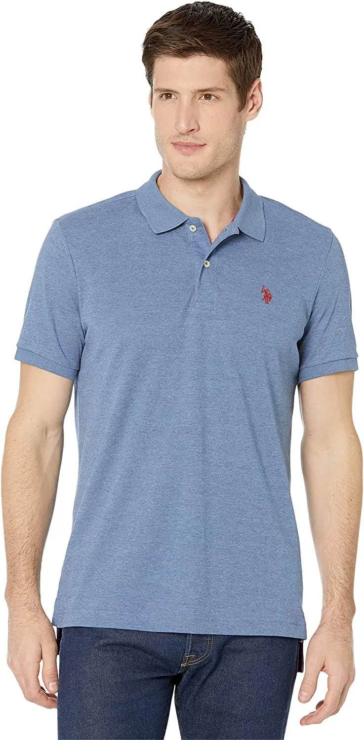U.S. Polo Assn. Men's Solid Interlock Polo Shirt