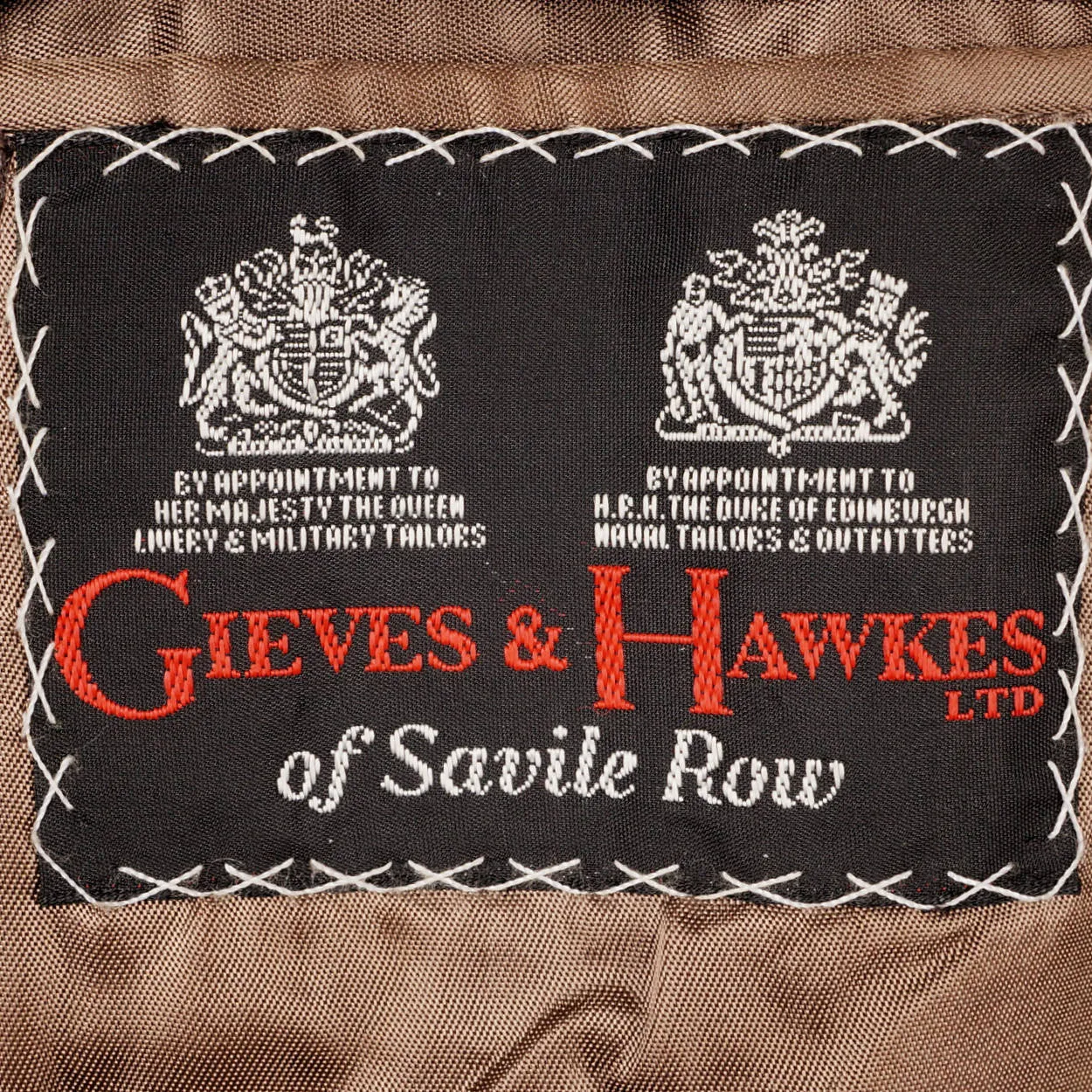 Vintage Gieves &amp; Hawkes Savile Row Wool Chesterfield Overcoat Chester Barrie 44
