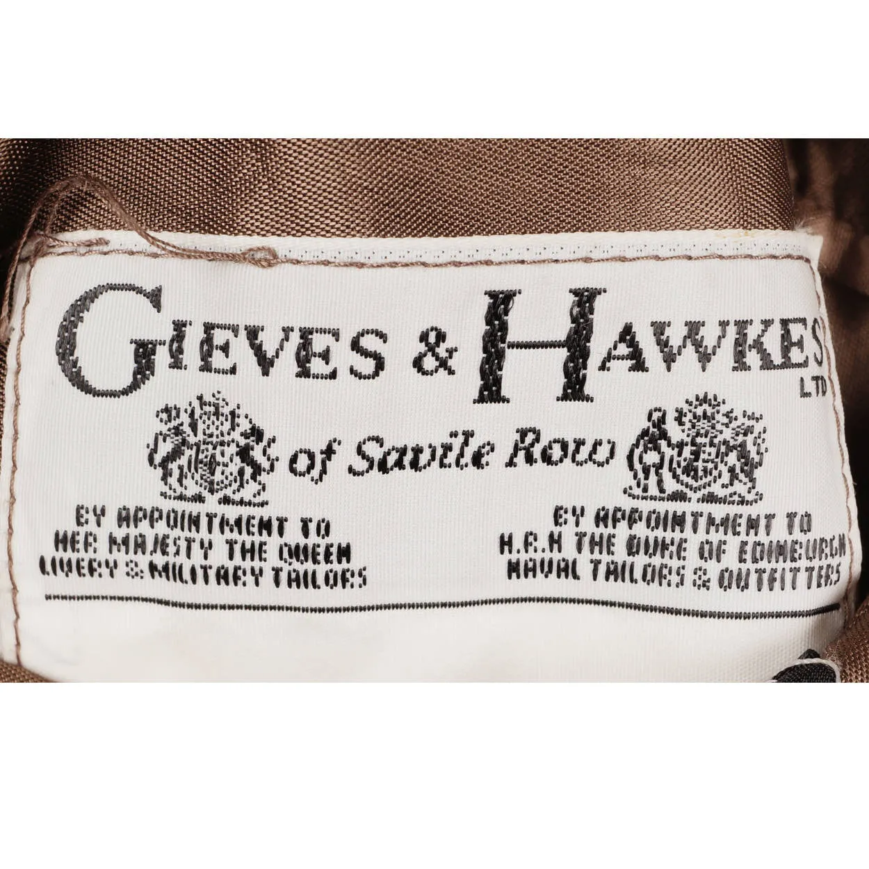 Vintage Gieves &amp; Hawkes Savile Row Wool Chesterfield Overcoat Chester Barrie 44