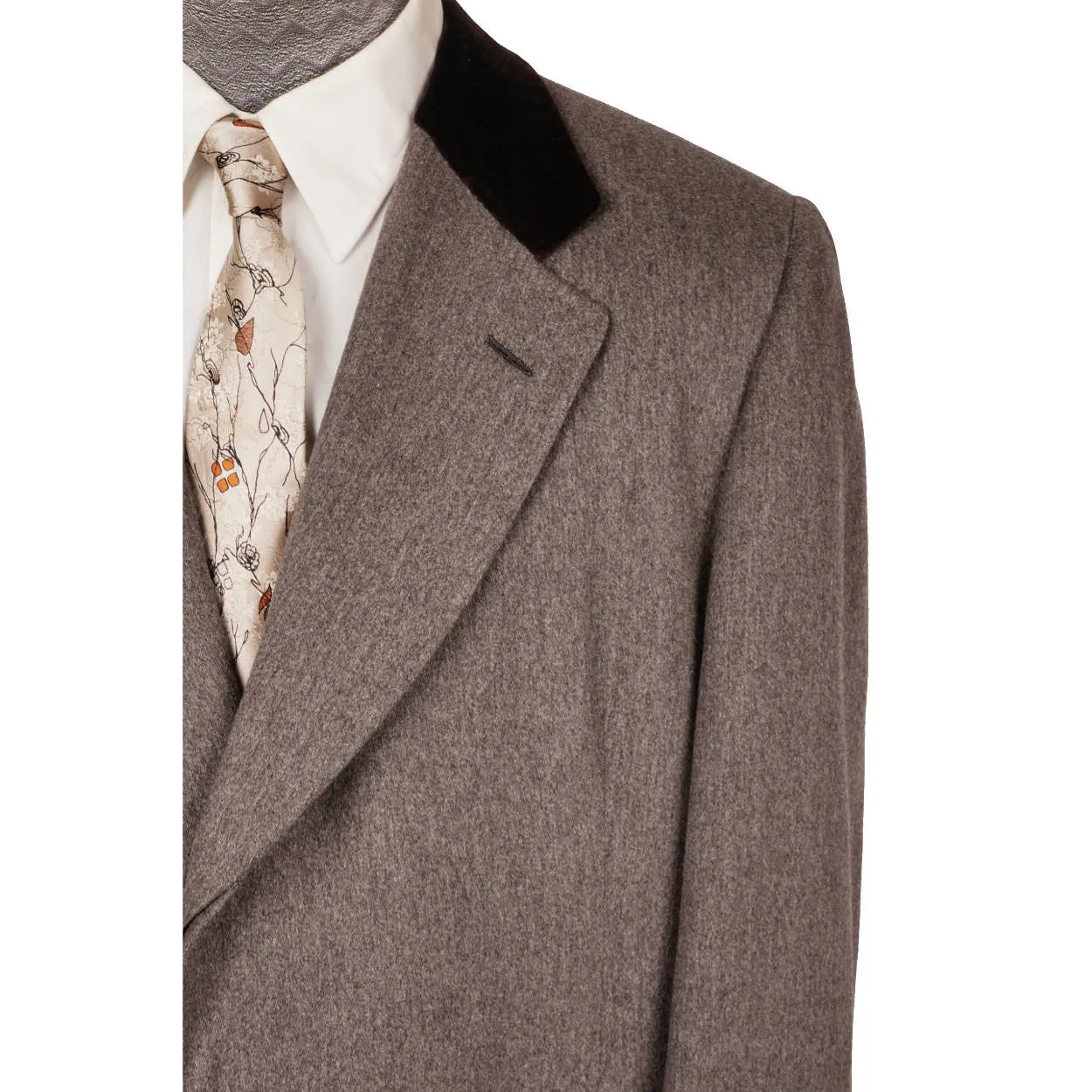 Vintage Gieves &amp; Hawkes Savile Row Wool Chesterfield Overcoat Chester Barrie 44