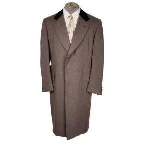 Vintage Gieves &amp; Hawkes Savile Row Wool Chesterfield Overcoat Chester Barrie 44