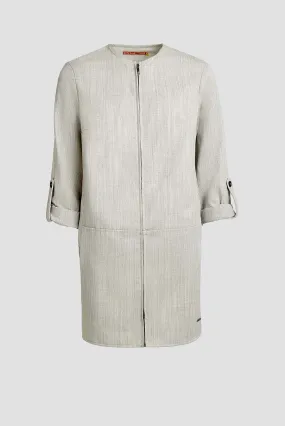 Window Coat Lana & Baby Alpaca Color Grey