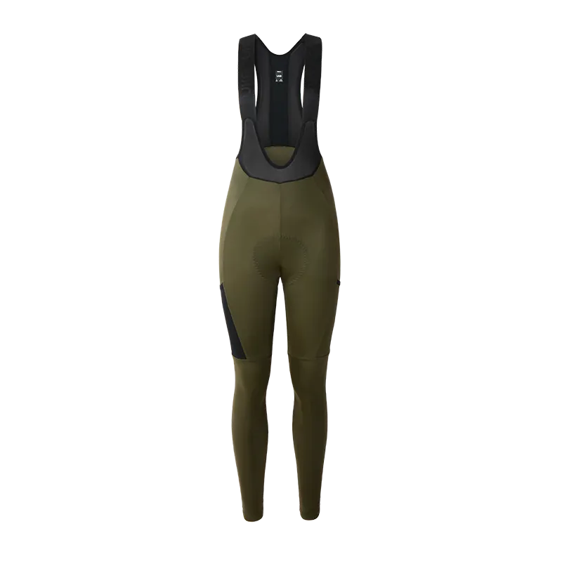Women's Cargo Bib Tights SI-1 Starglow-Olive Green