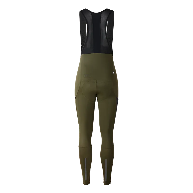 Women's Cargo Bib Tights SI-1 Starglow-Olive Green