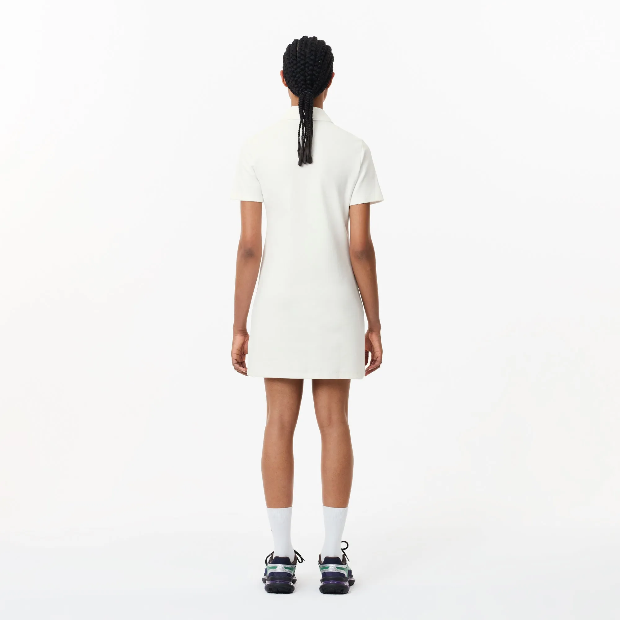 Women’s Lacoste Organic Cotton Buttoned Polo Dress