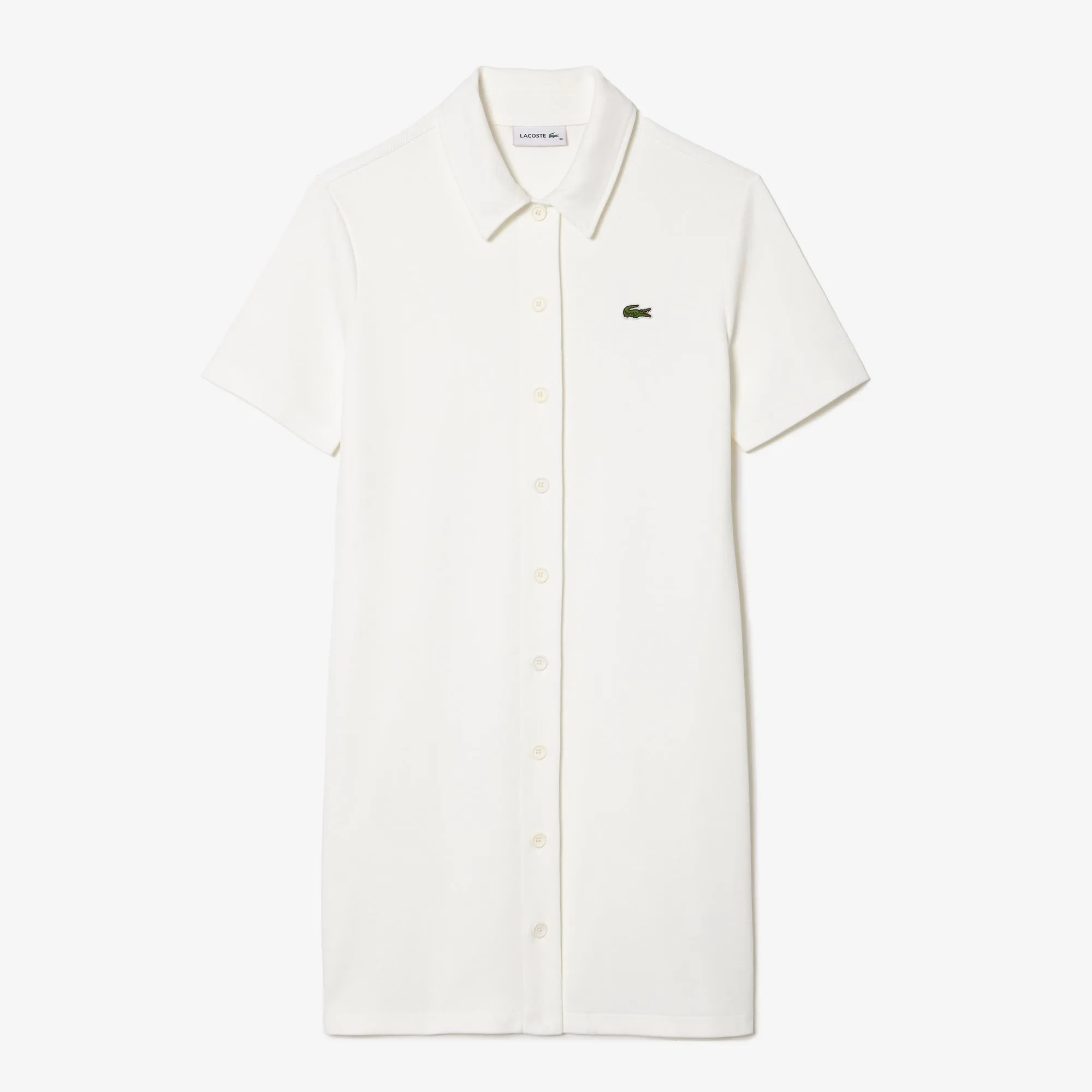 Women’s Lacoste Organic Cotton Buttoned Polo Dress