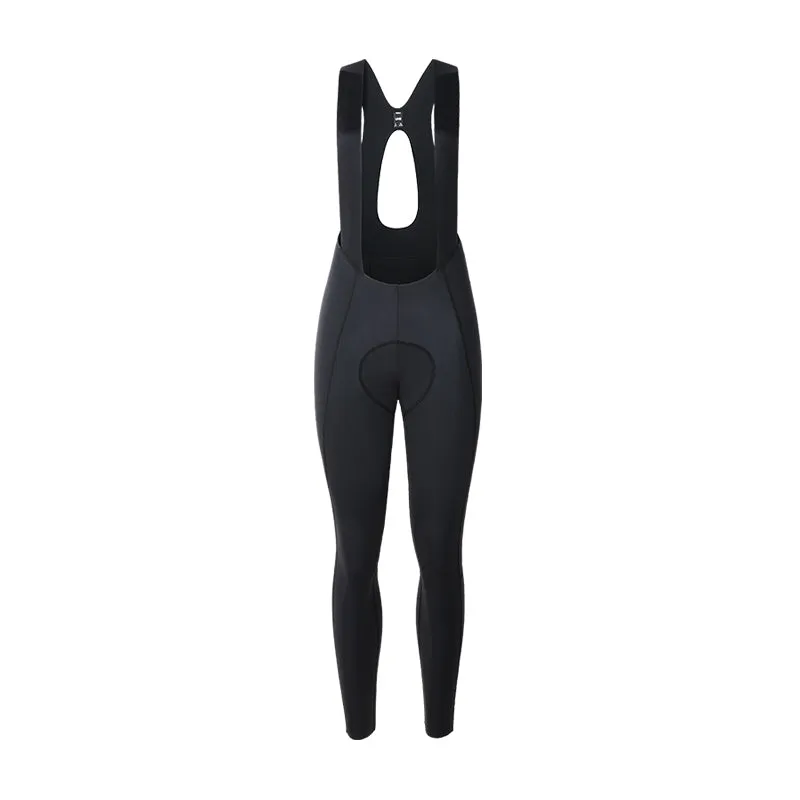 Women's Seamless Bib Tights SI-1 Schiesser-Black